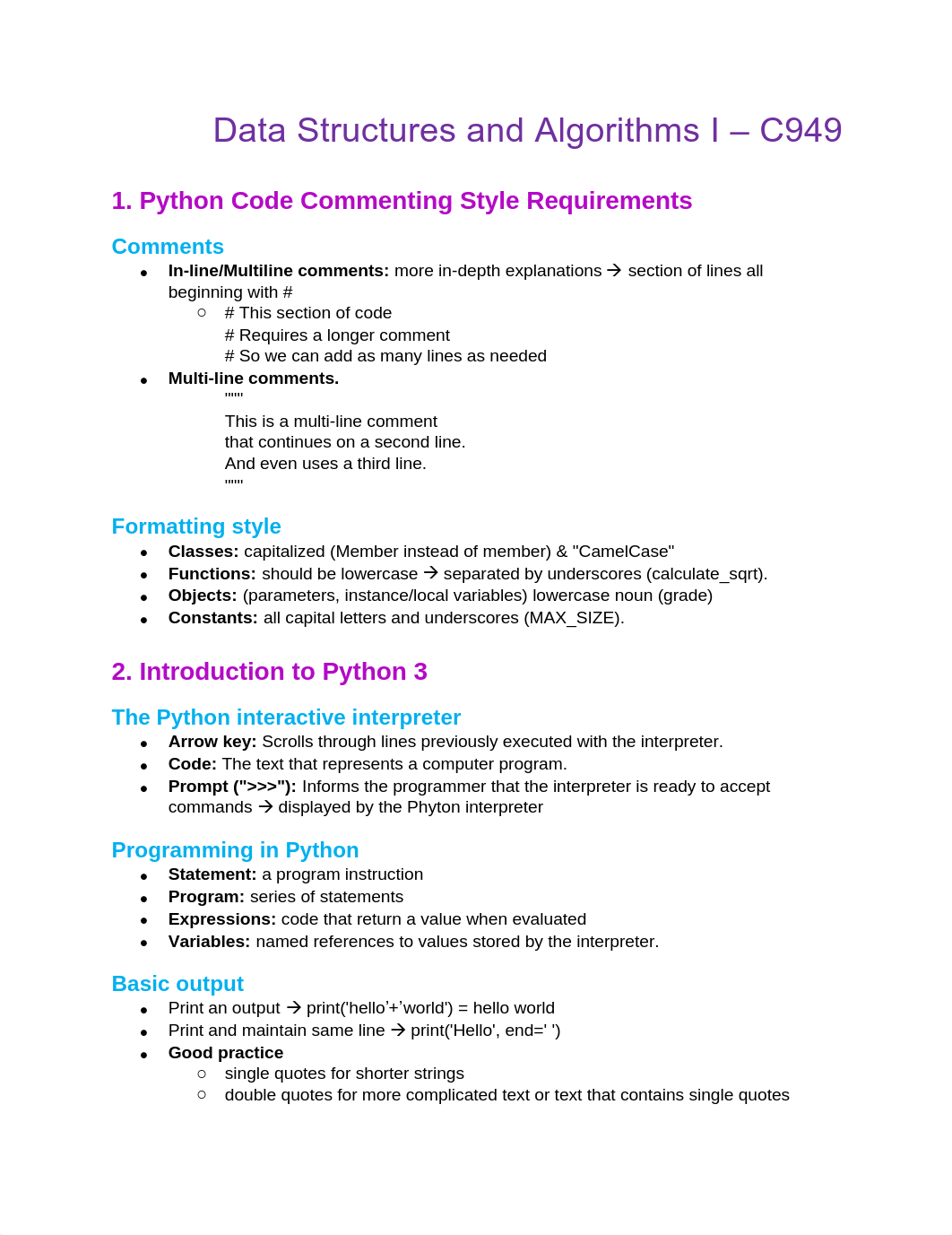 Data Structures and Algorithms I (C949) to share.pdf_dieqlwu2h24_page1