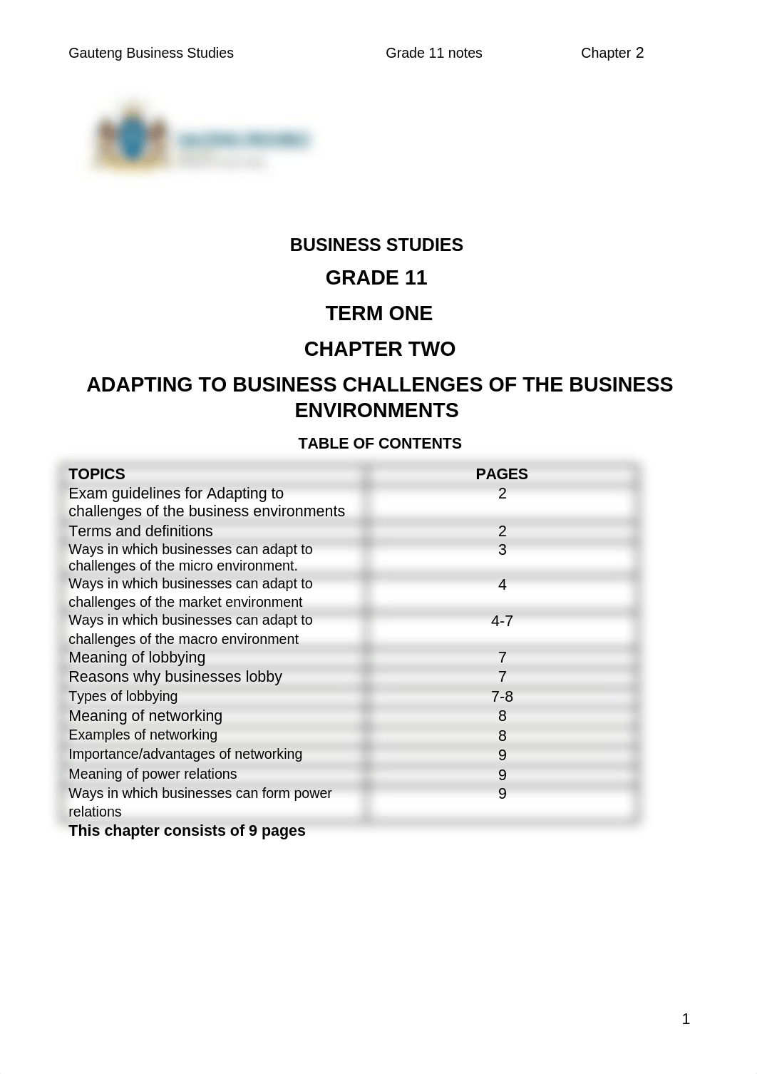 BSTD GRADE 11 WEEK 3 ADAPTING TO BUSINESS CHALLENGES OF THE BUSINESS ENVIRONMENTS.docx_diezocirm0b_page1