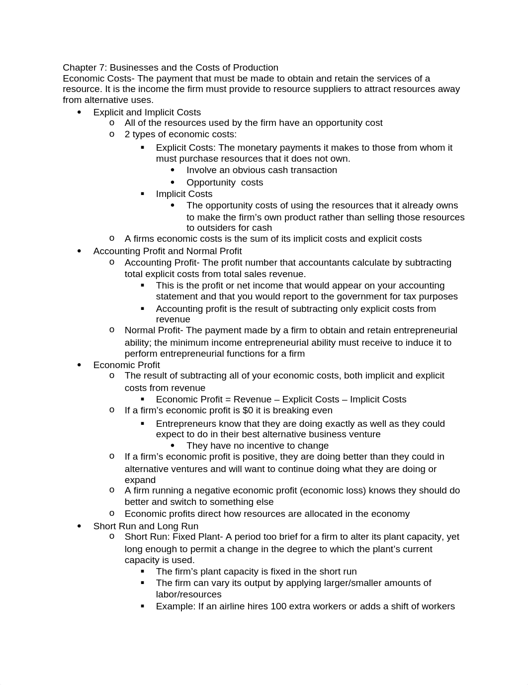 Chapter 7 - Businesses and the Costs of Production Notes_dif6jdn93m2_page1