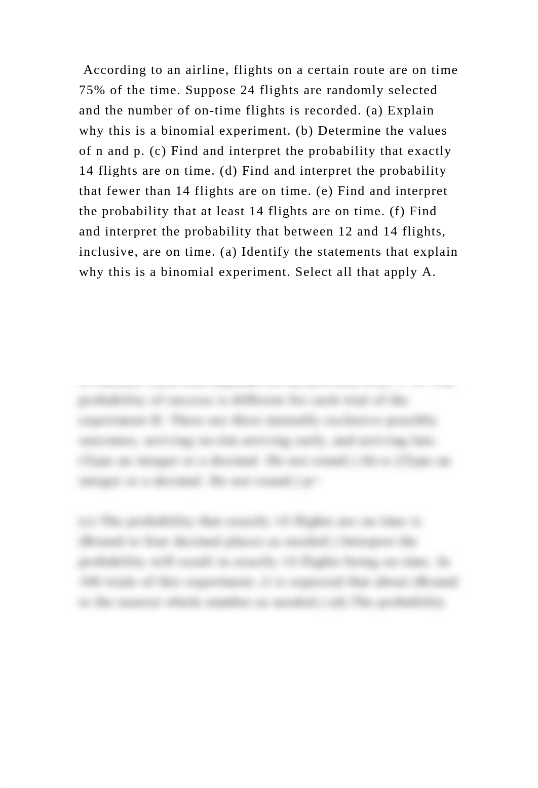 According to an airline, flights on a certain route are on time 75 o.docx_difitzfxky6_page2