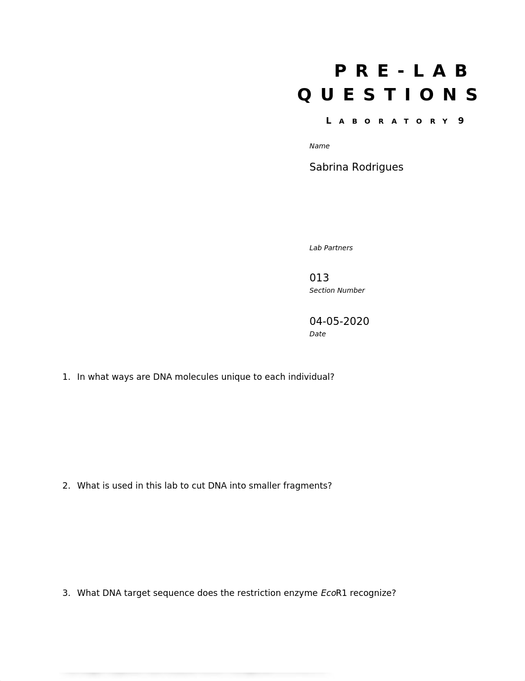 BIOL 100 DNA Lab 9 Pre-Lab.docx_difiw8a83wx_page1