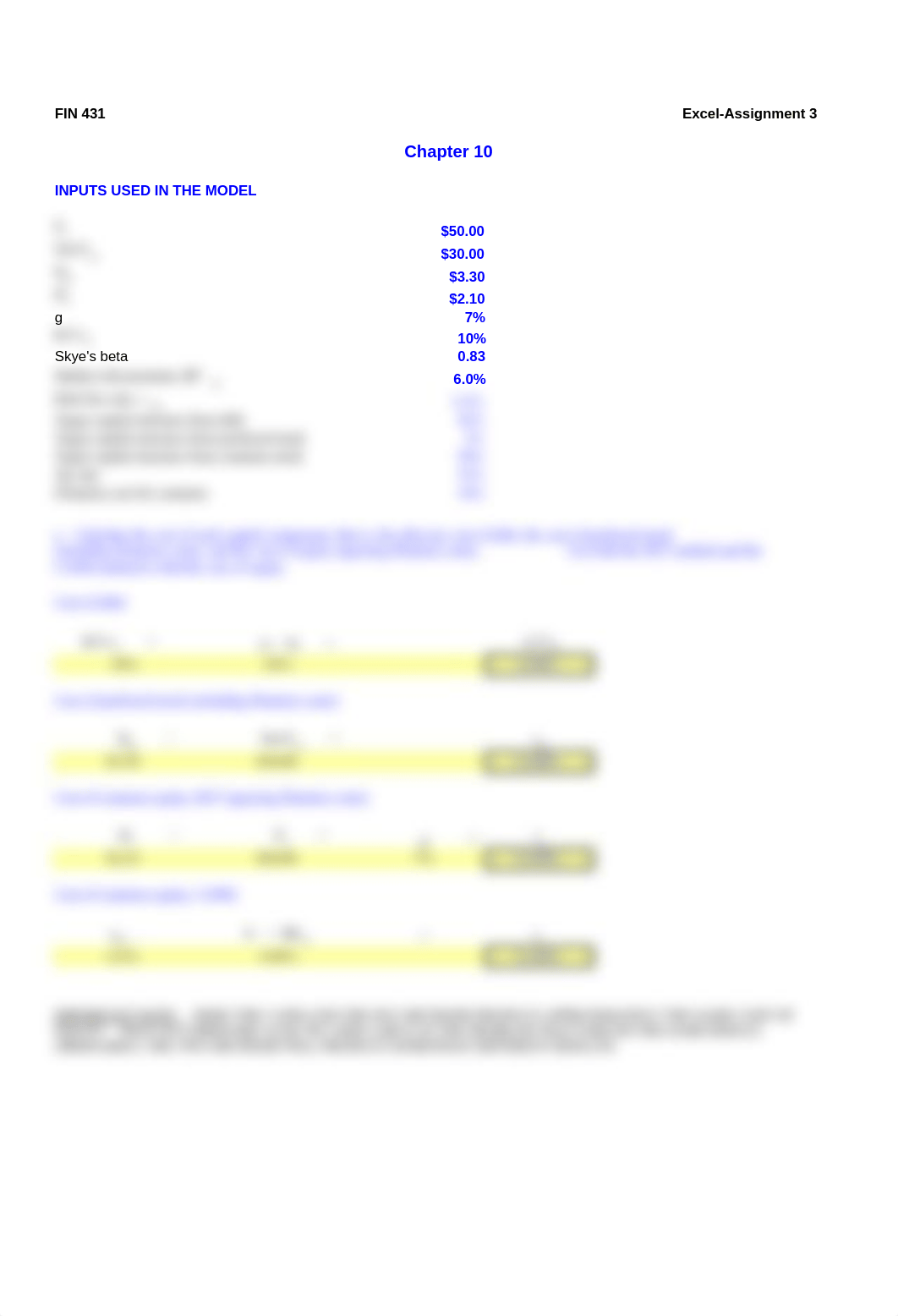 Excel Assignment 3_Chapter 10_FIN431_dig24rkamwd_page1