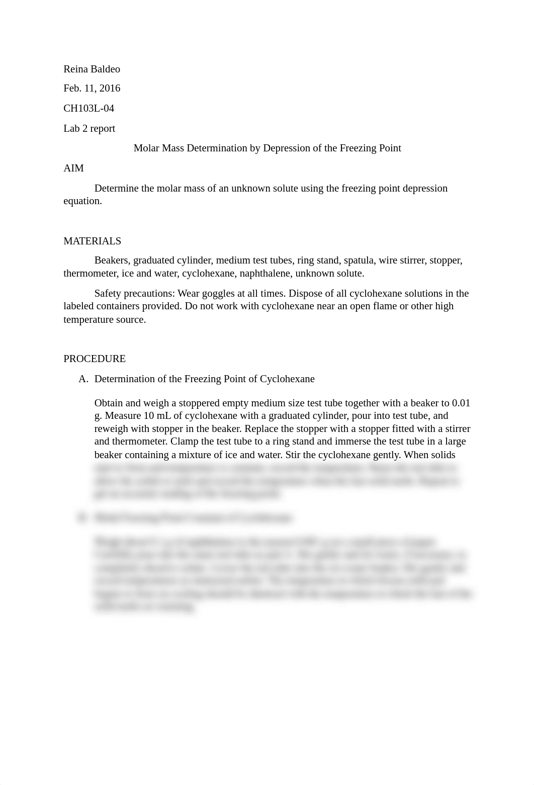 Molar Mass Determination by Depression of the Freezing Point.docx_dig88oq90df_page1