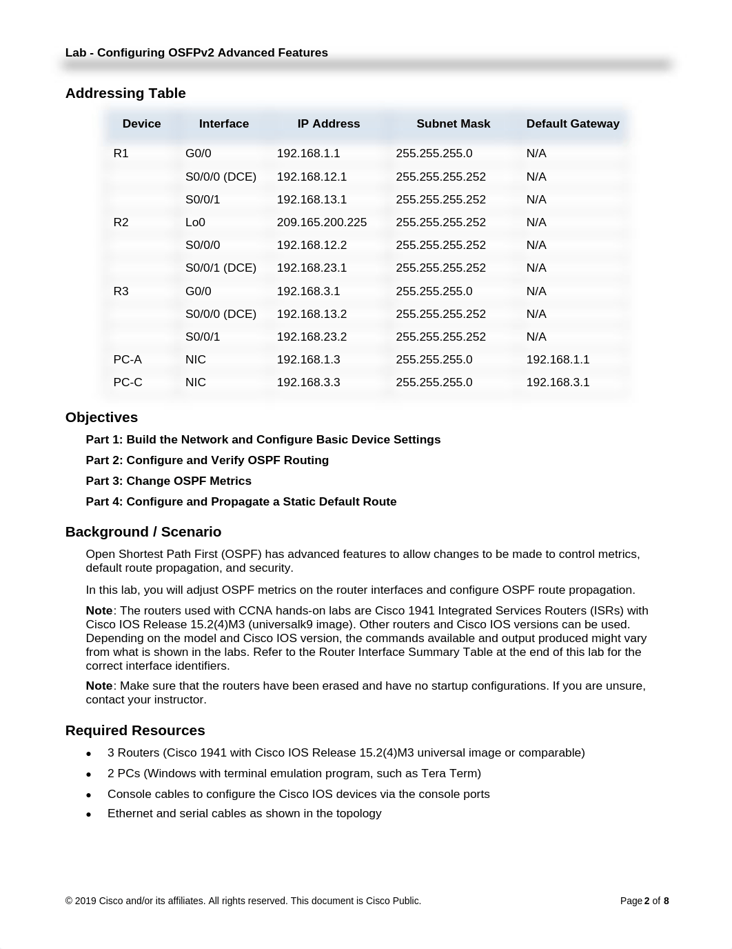 10.1.3.5 Lab - Configuring OSPFv2 Advanced Features.pdf_digpd1guo0r_page2