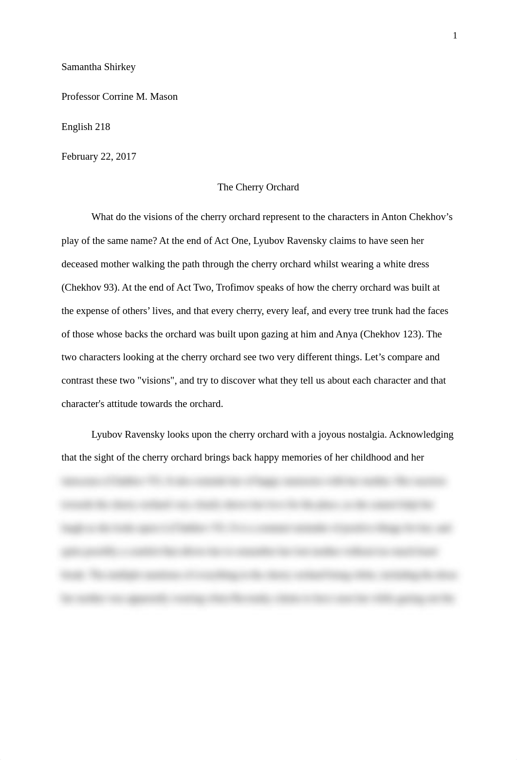 The Cherry Orchard Essay.docx_digr1etntf1_page1