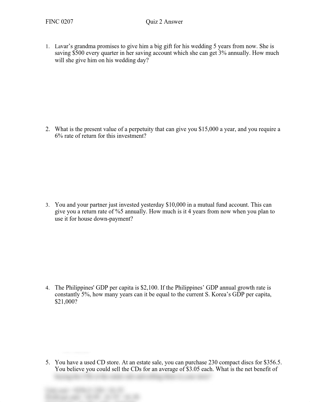 Quiz 2 - Answer Finance.pdf_digu9q3rrr1_page1