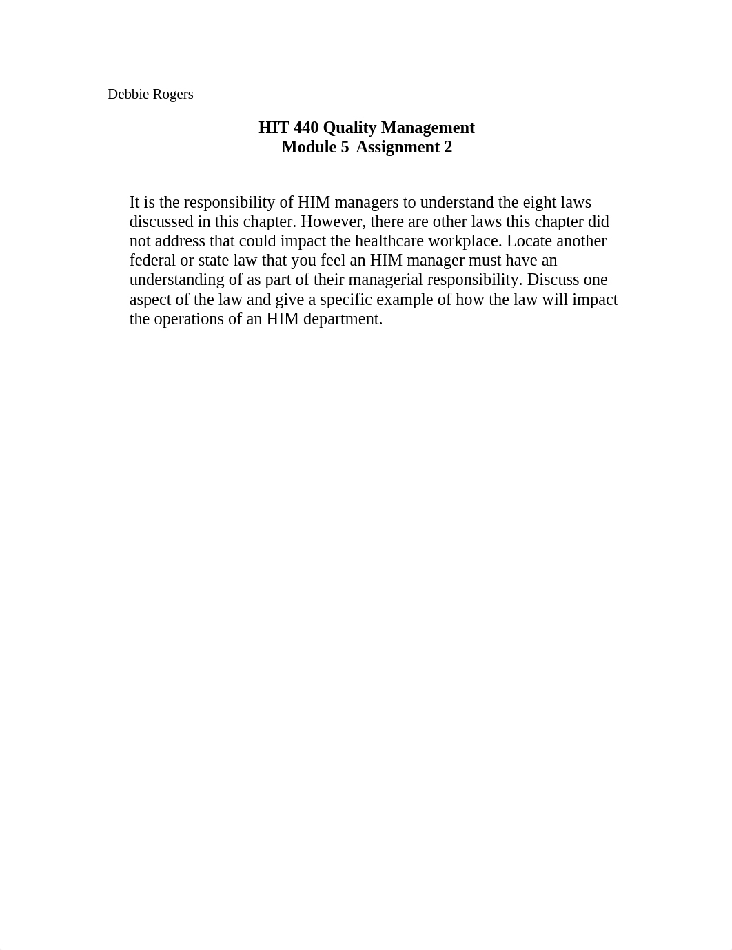 HIT-440  Module 5.Assignment 2 - Debbie Rogers.doc_dihdpepgsr5_page1