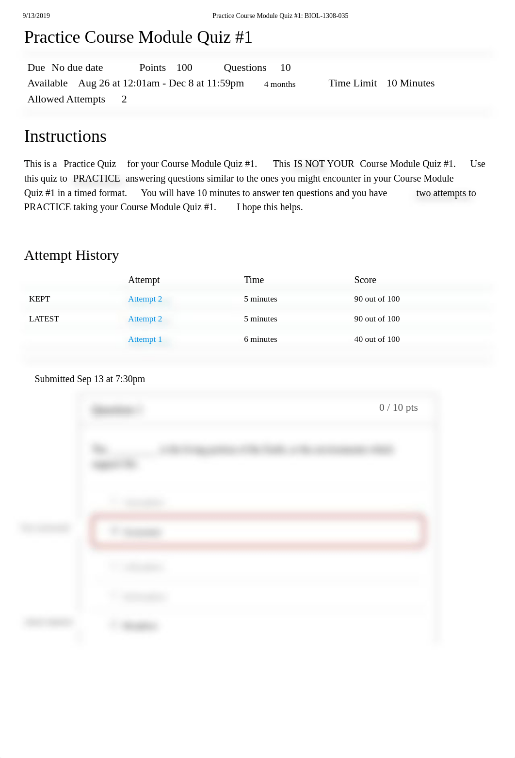 2 Practice Course Module Quiz #1_ BIOL-1308-035.pdf_dihmq0bod9z_page1