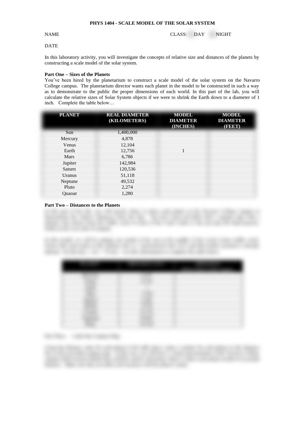 PHYS 1404 - SCALE MODEL OF THE SOLAR SYSTEM (1).pdf_dii0kcqbe35_page1