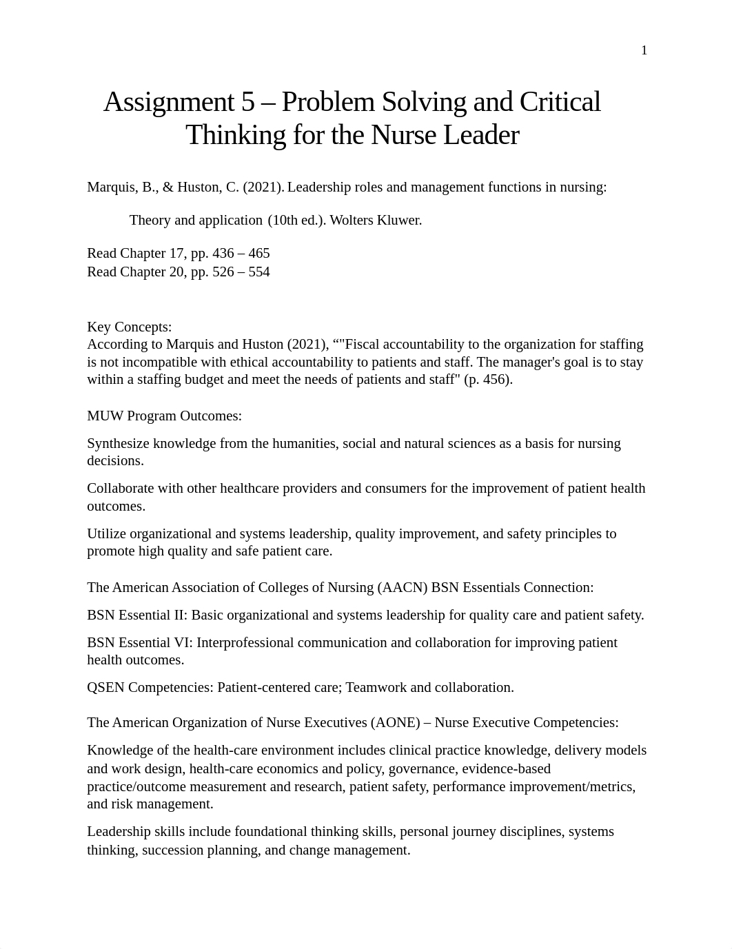 Assignment 5 Problem Solving and Critical Thinking for the Nurse Leader-2.docx_dii2h5562u1_page1