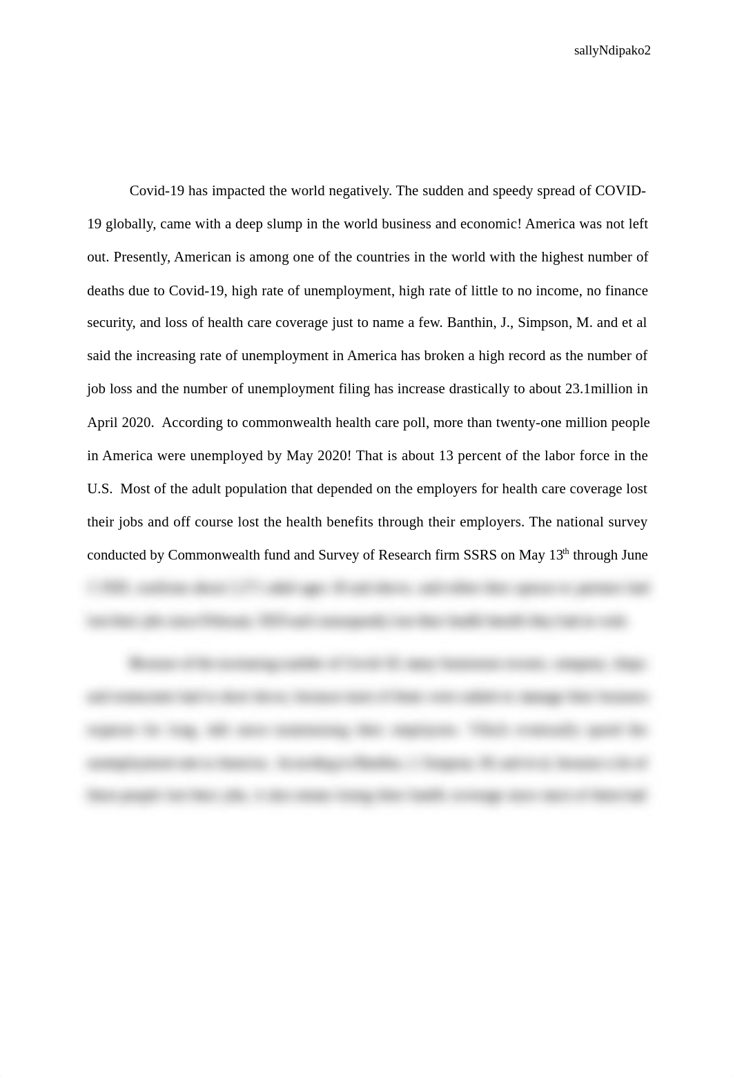 Sally Impact of Covid-19 on Health Insurance Coverage.docx_dii7mzvi3yn_page2