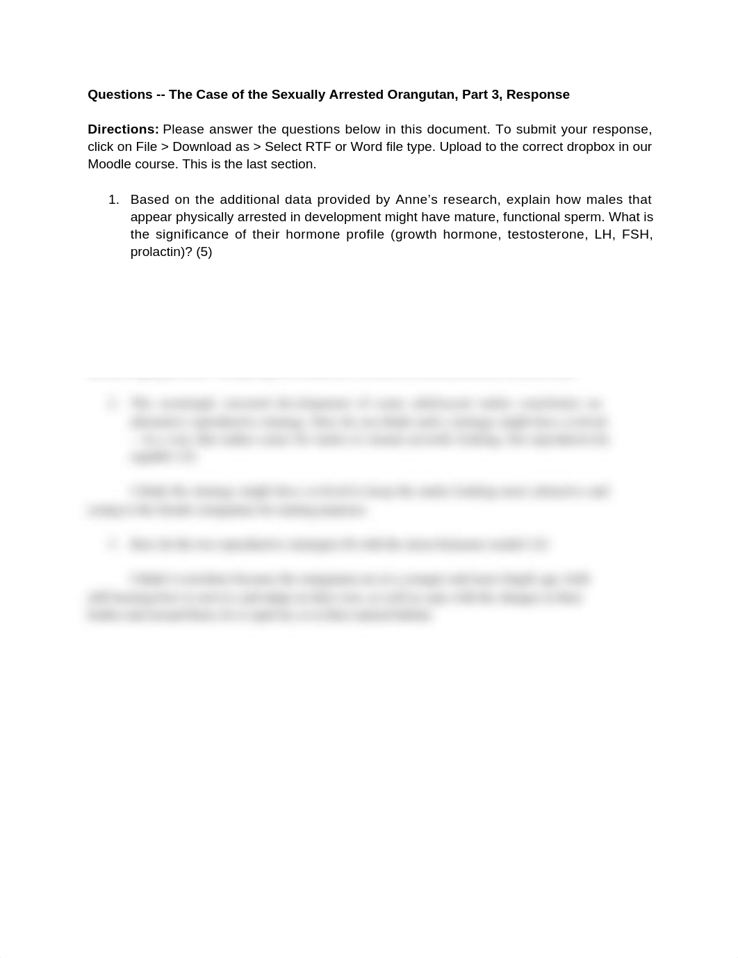 Copy of Questions -- The Case of the Sexually Arrested Orangutan, Part 3, Response.docx_dii8w6i2wdn_page1