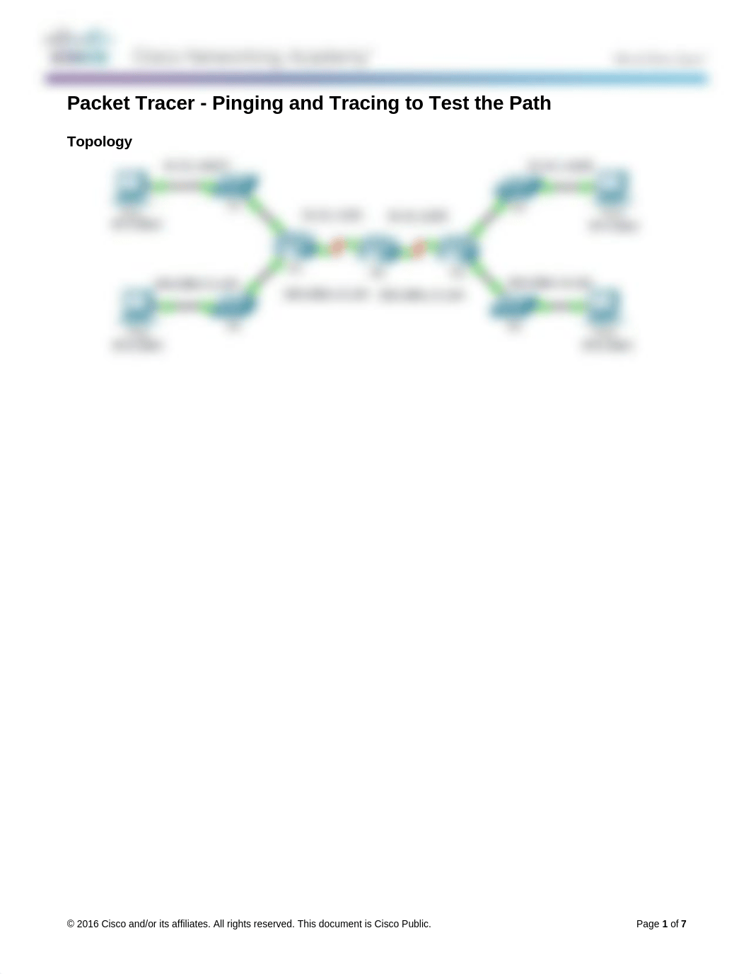 8.3.2.6 Packet Tracer - Pinging and Tracing to Test the Path_diibp9c5384_page1