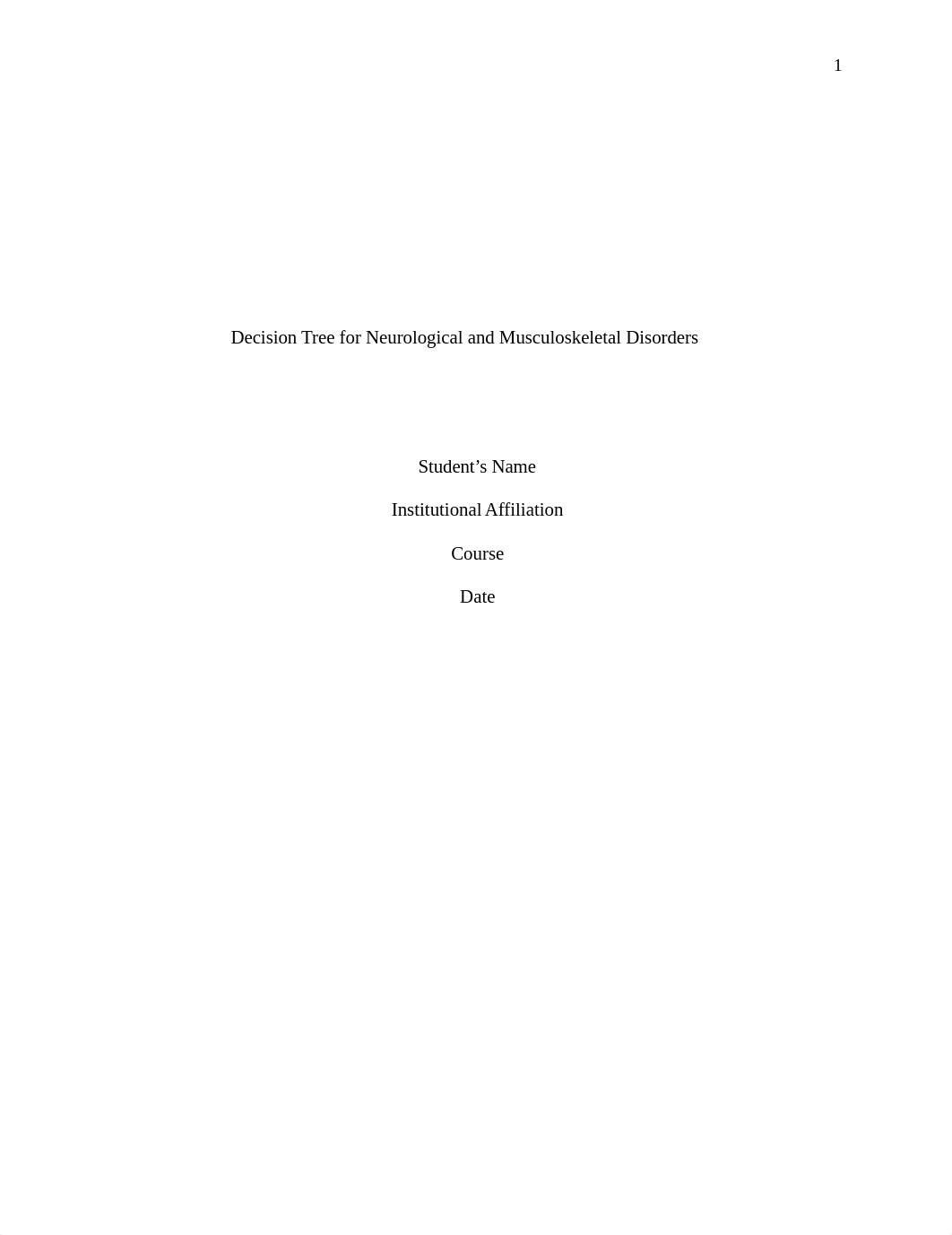 Decision Tree for Neurological and Musculoskeletal Disorders.docx_diidg1yf0n0_page1