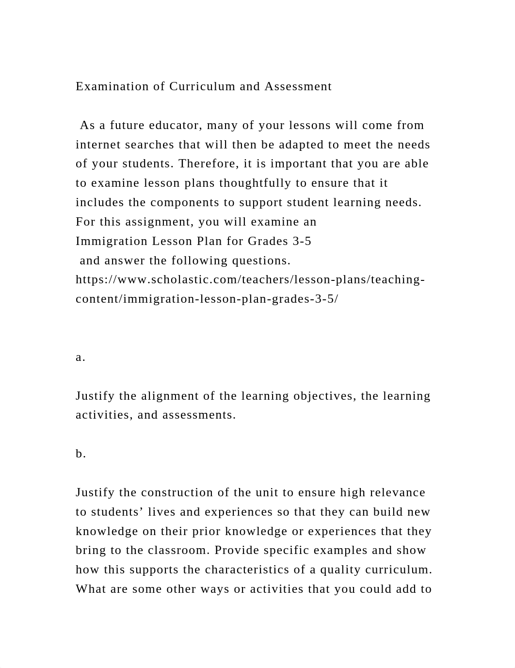 Examination of Curriculum and Assessment As a future educator, m.docx_diieda7rvxb_page3