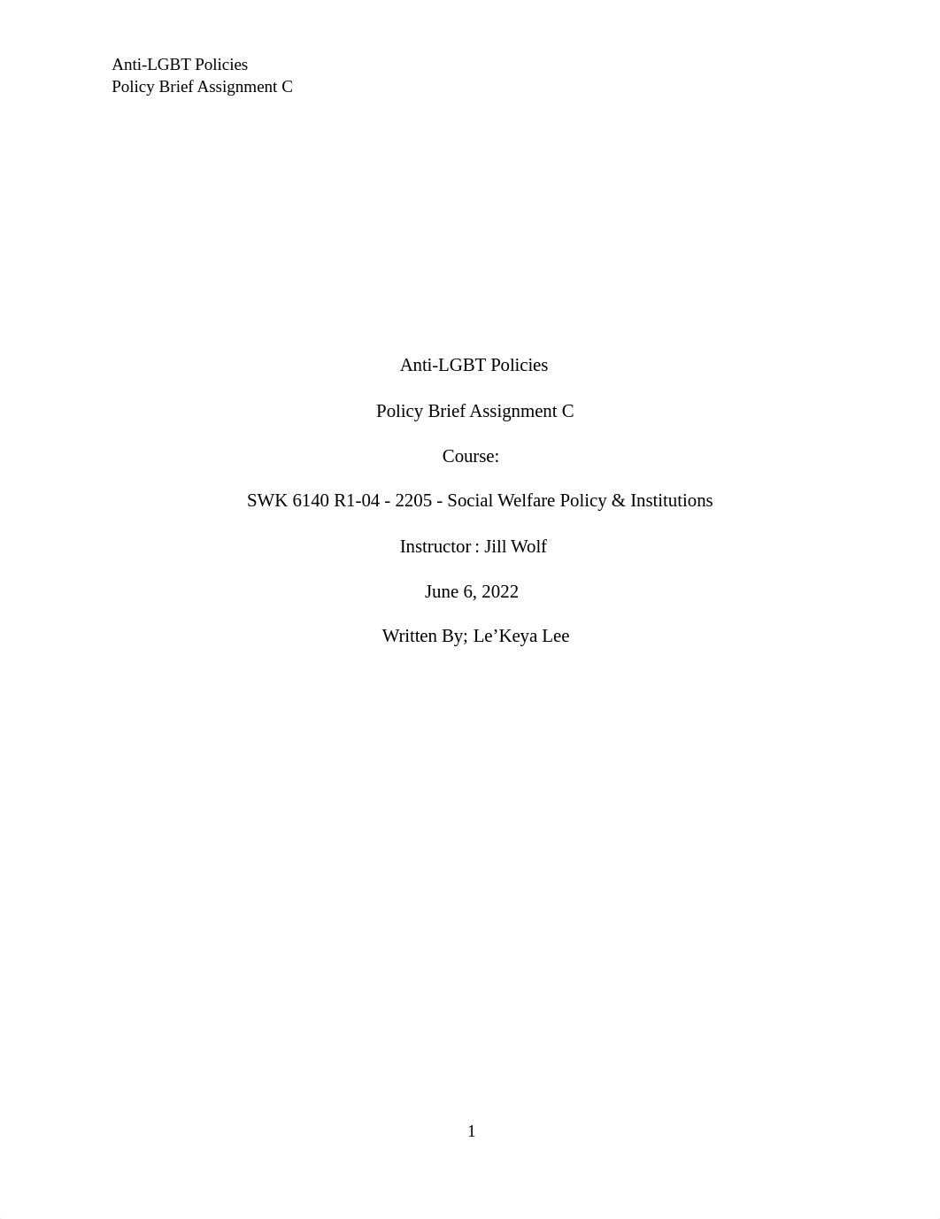 Anti-LGBT Policies _Policy Brief Assignment C.docx_diiergf2yps_page1