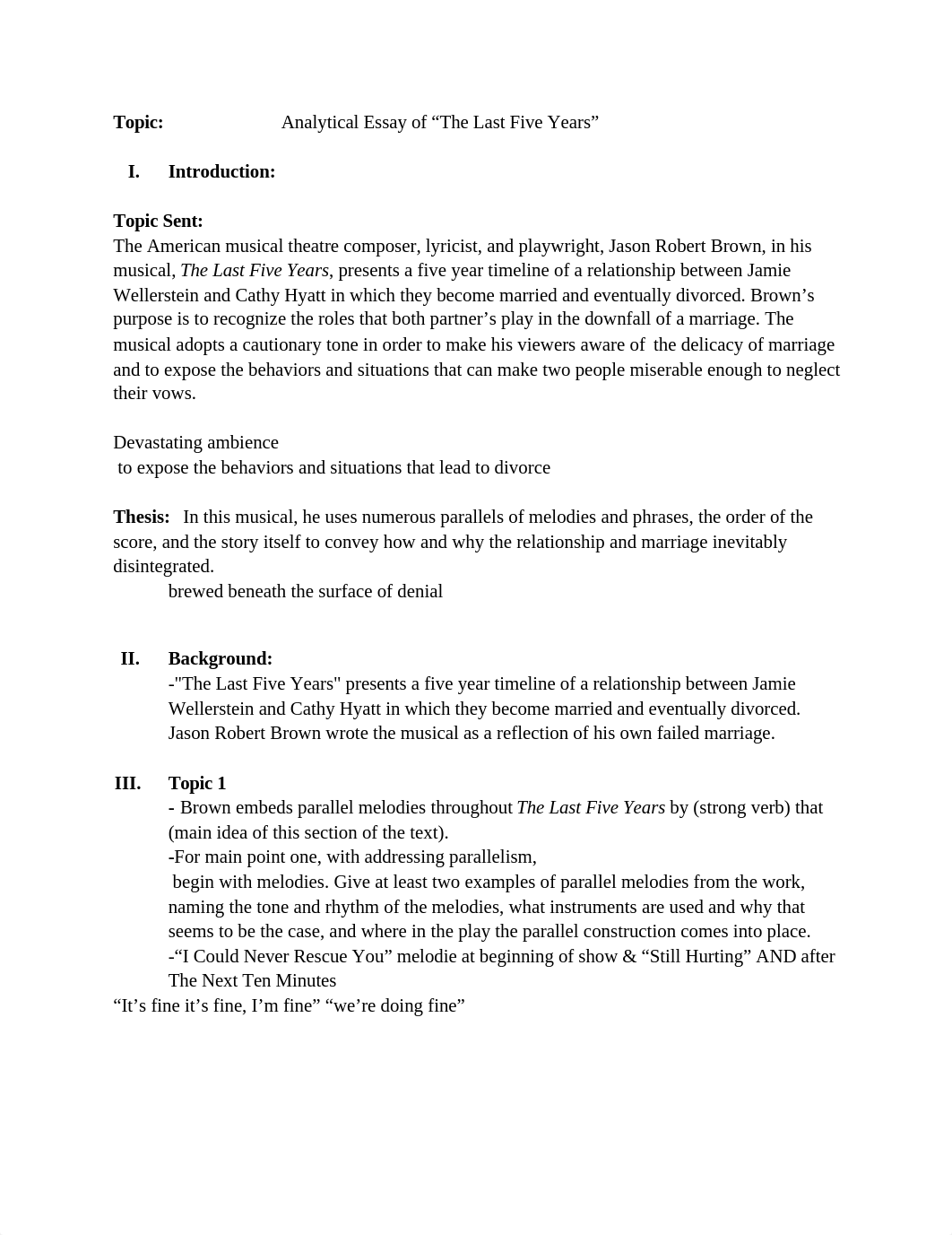 "The Last Five Years" Analysis Outline_diigybfa8gf_page1