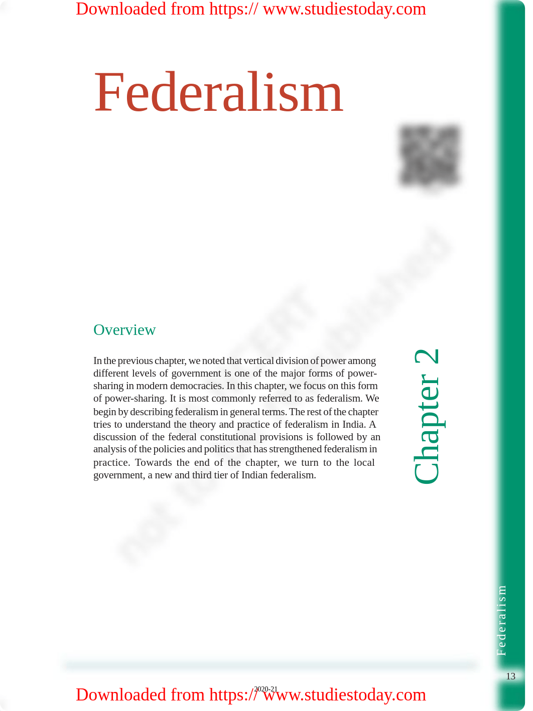 NCERT Class 10 Political Science Federalism.pdf_diill9kem8u_page1