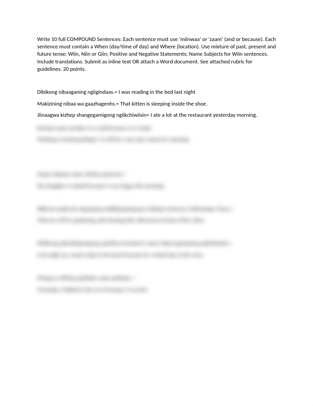 Write 10 full COMPOUND Sentences Kandiss Hurt.docx_diip8rnqwm3_page1