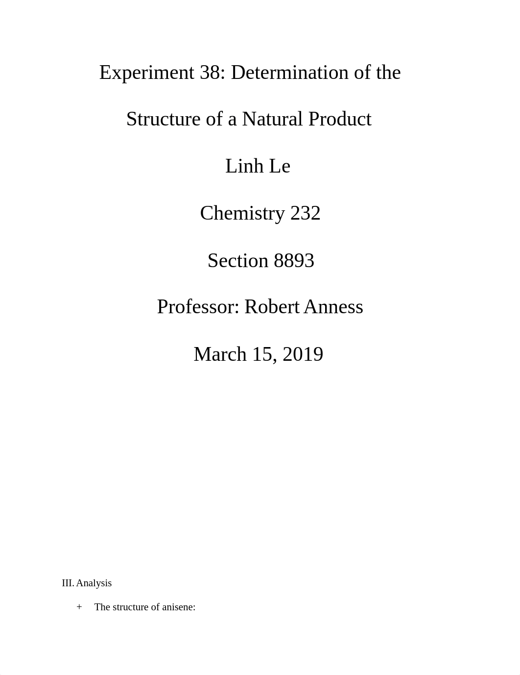 Experiment 38_ Determination of the Structure of a Natural Product (1).docx_diitpx8epr7_page1