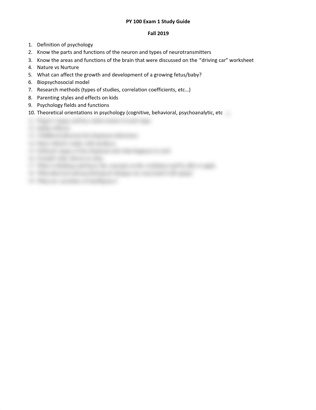 PY 100 Exam 1 Study Guide_fa19.pdf_diiuhlkjrej_page1