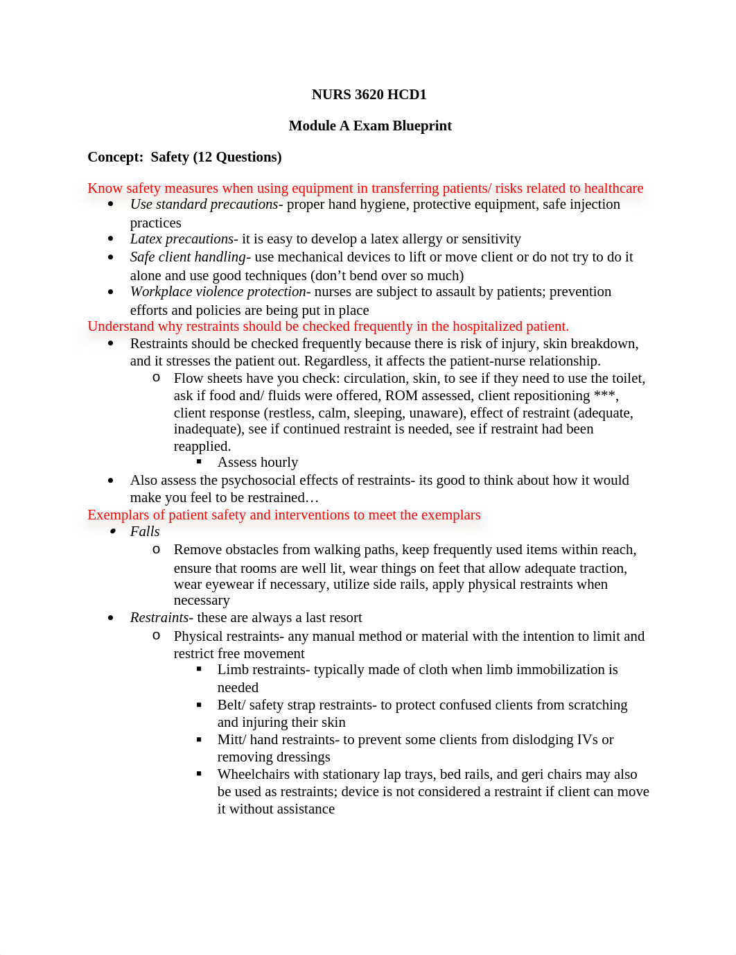 NURS 3620 Module A Blueprint Fall 2014_diiujg6la3v_page1