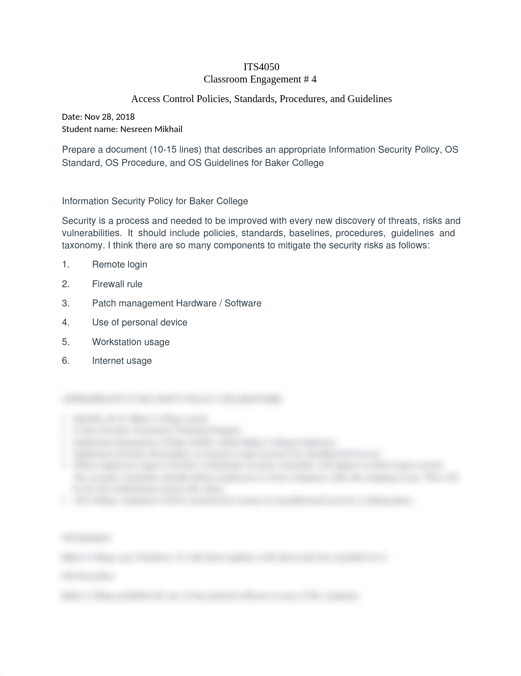 Classroom Module 4- Classroom Engagement  4 - Access Control Policies, Standards, Procedures, and Gu_dijabvzbpl1_page1