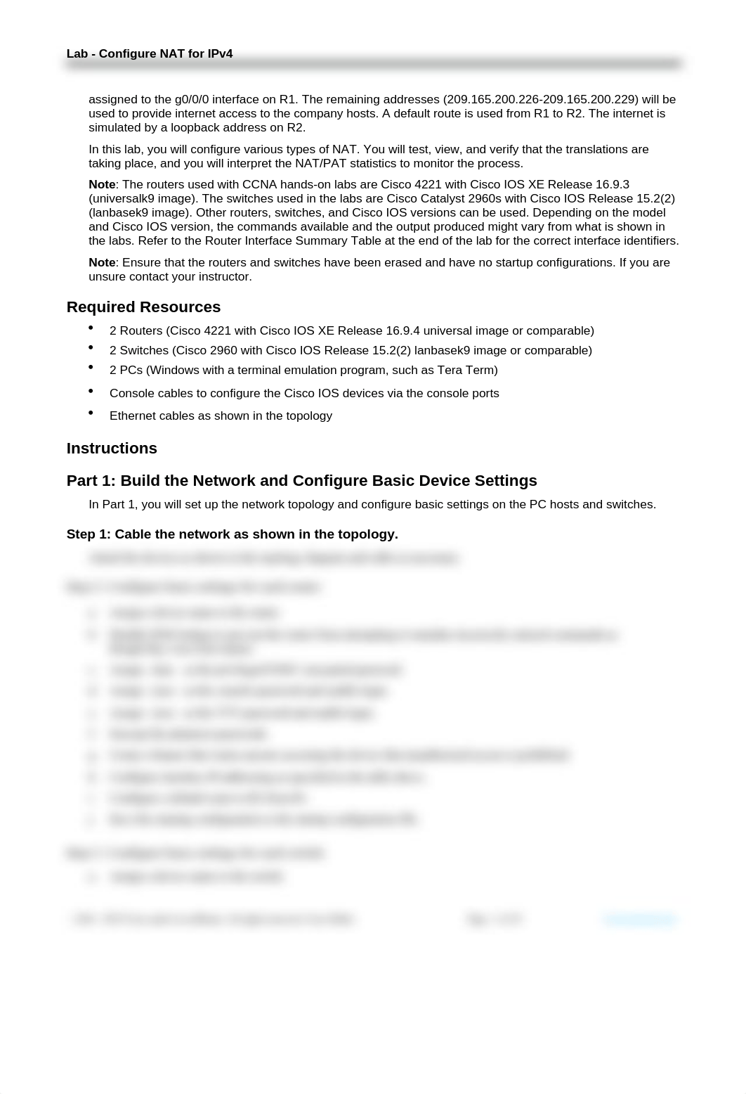 6.8.2 Lab - Configure NAT for IPv4 FINAL.docx_dijlzxxiroj_page2