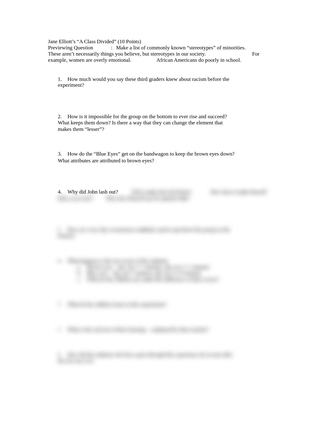 A Class Divided 50 minute class questions.rtf_dijmllr9eka_page1