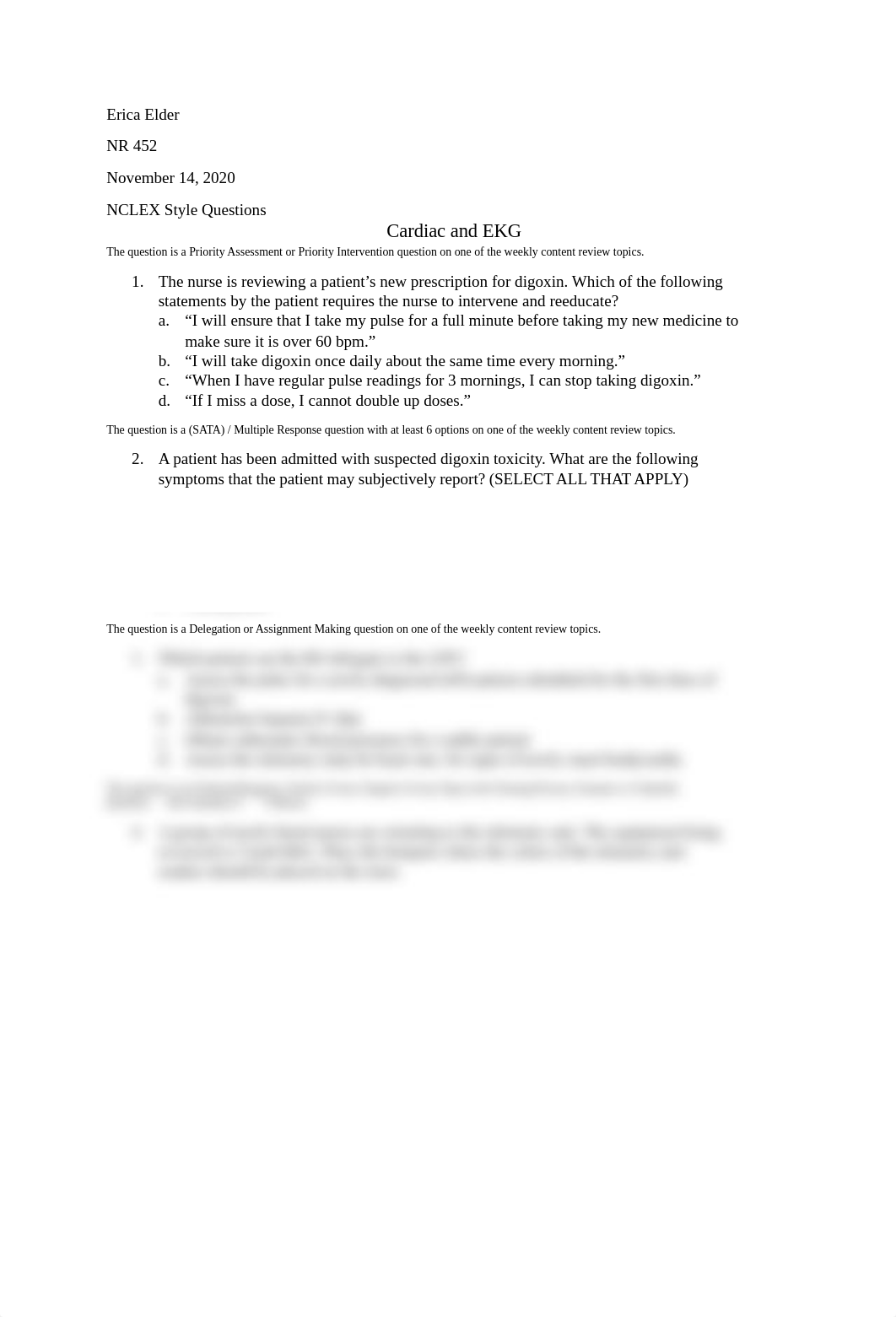 NR 452 NCLEX style cardiac EKG.docx_dijplinjltv_page1