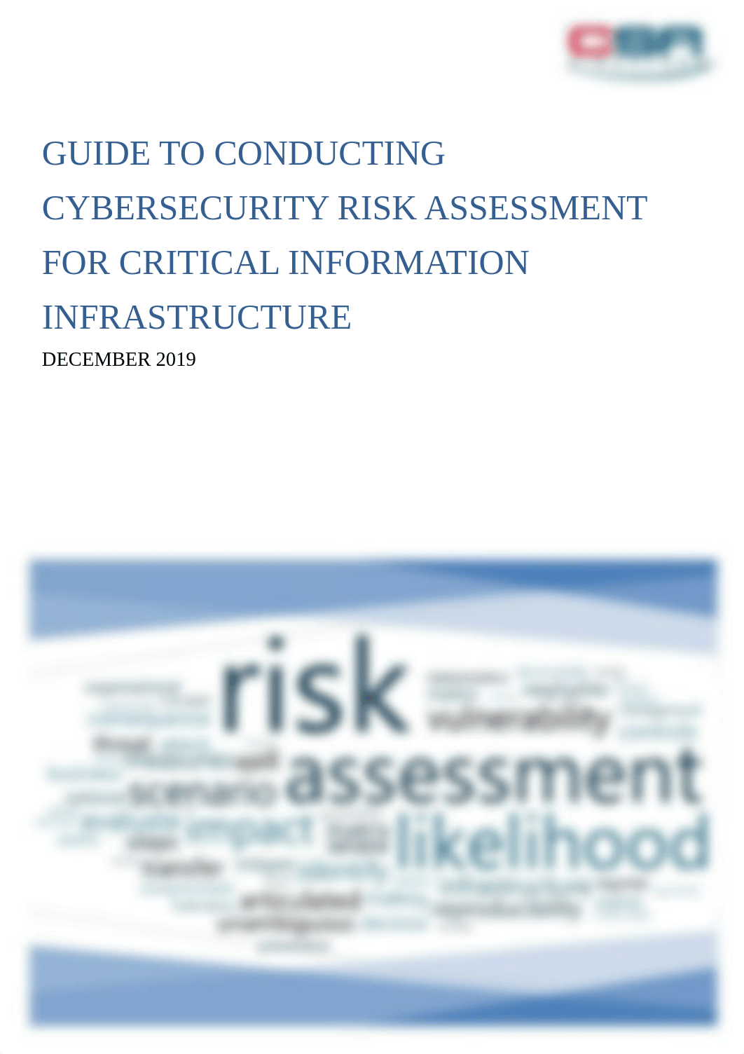 Cybersecurity Risk Assessment_ Guide_ Critical Information.pdf_dijyf9218ov_page1