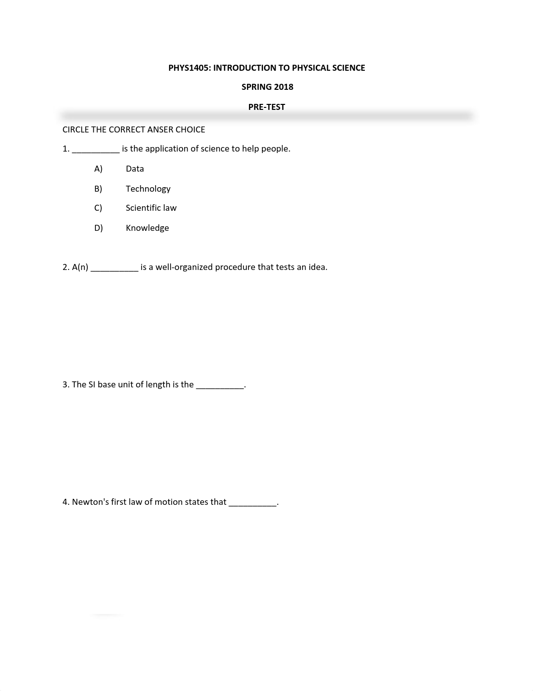 PHYS1405_PRETEST.pdf_dikajsyg075_page1