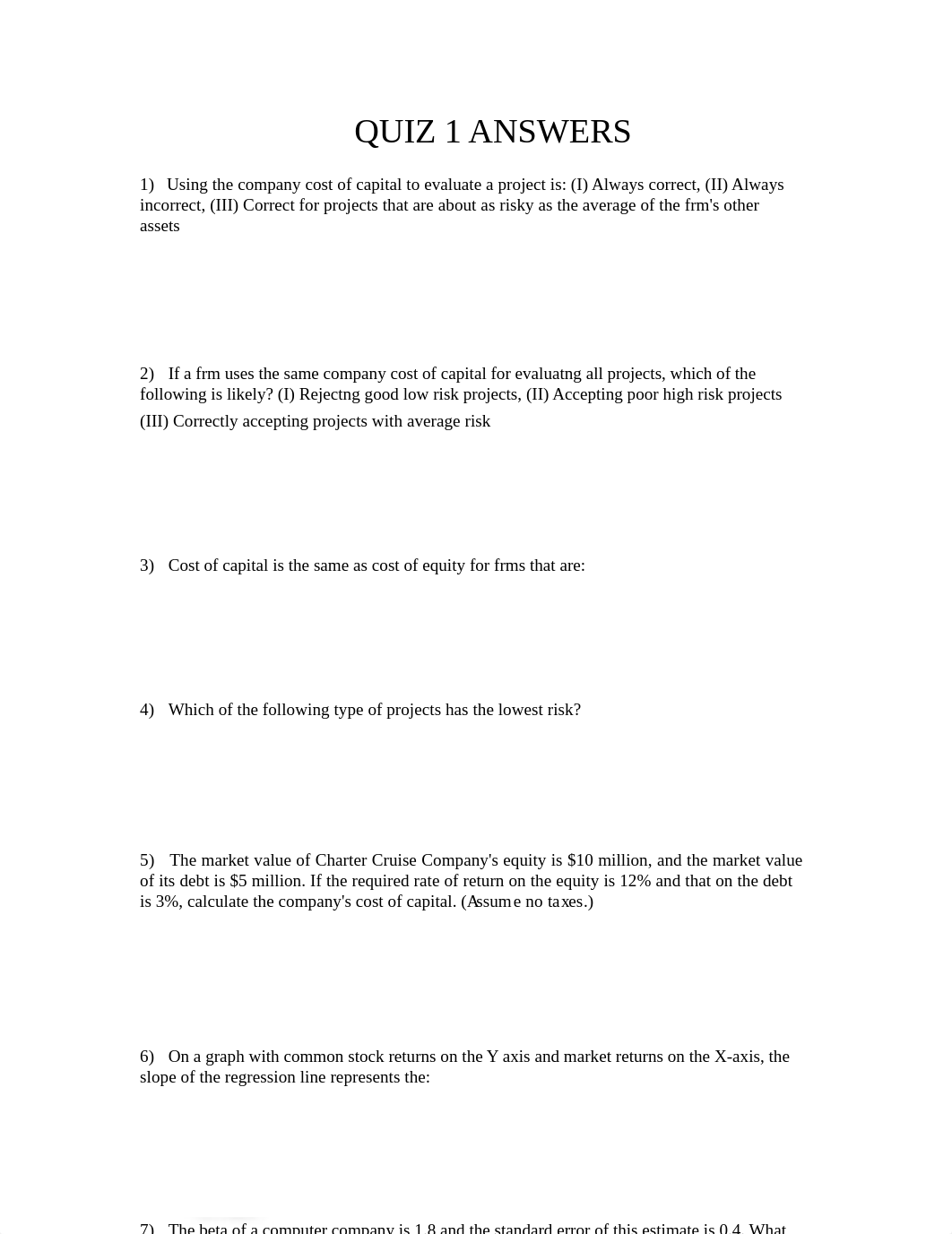 BUS401 Advanced Finance Midterm_dikij9jepre_page1