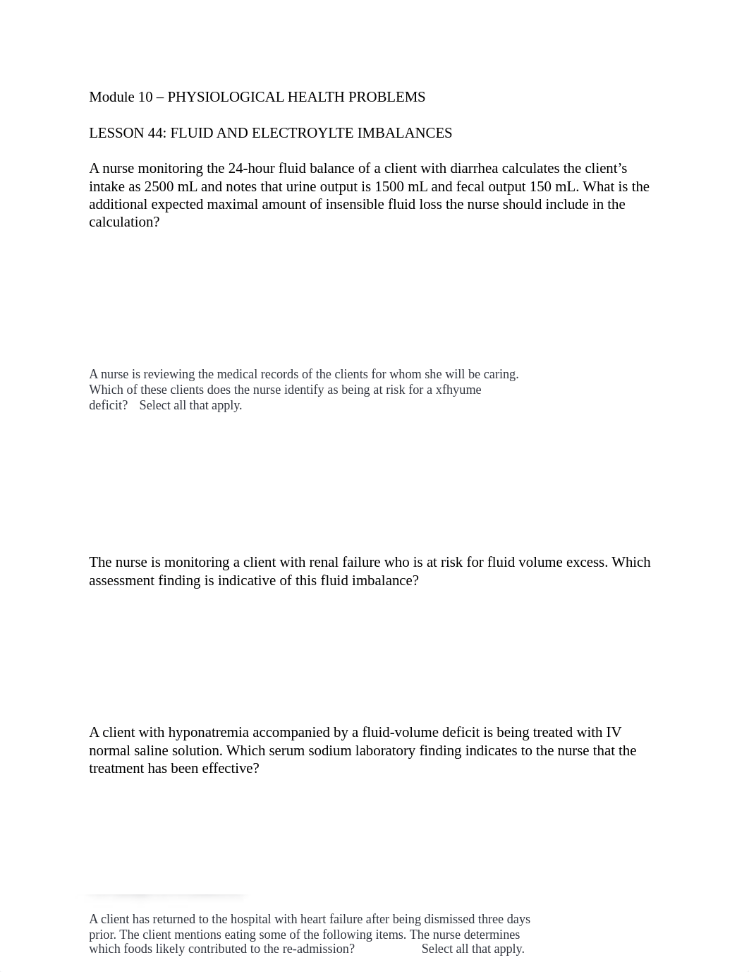 Module 10 PHYSIOLOGICAL HEALTH PROBLEMS.docx_dikmrfhmfy6_page1