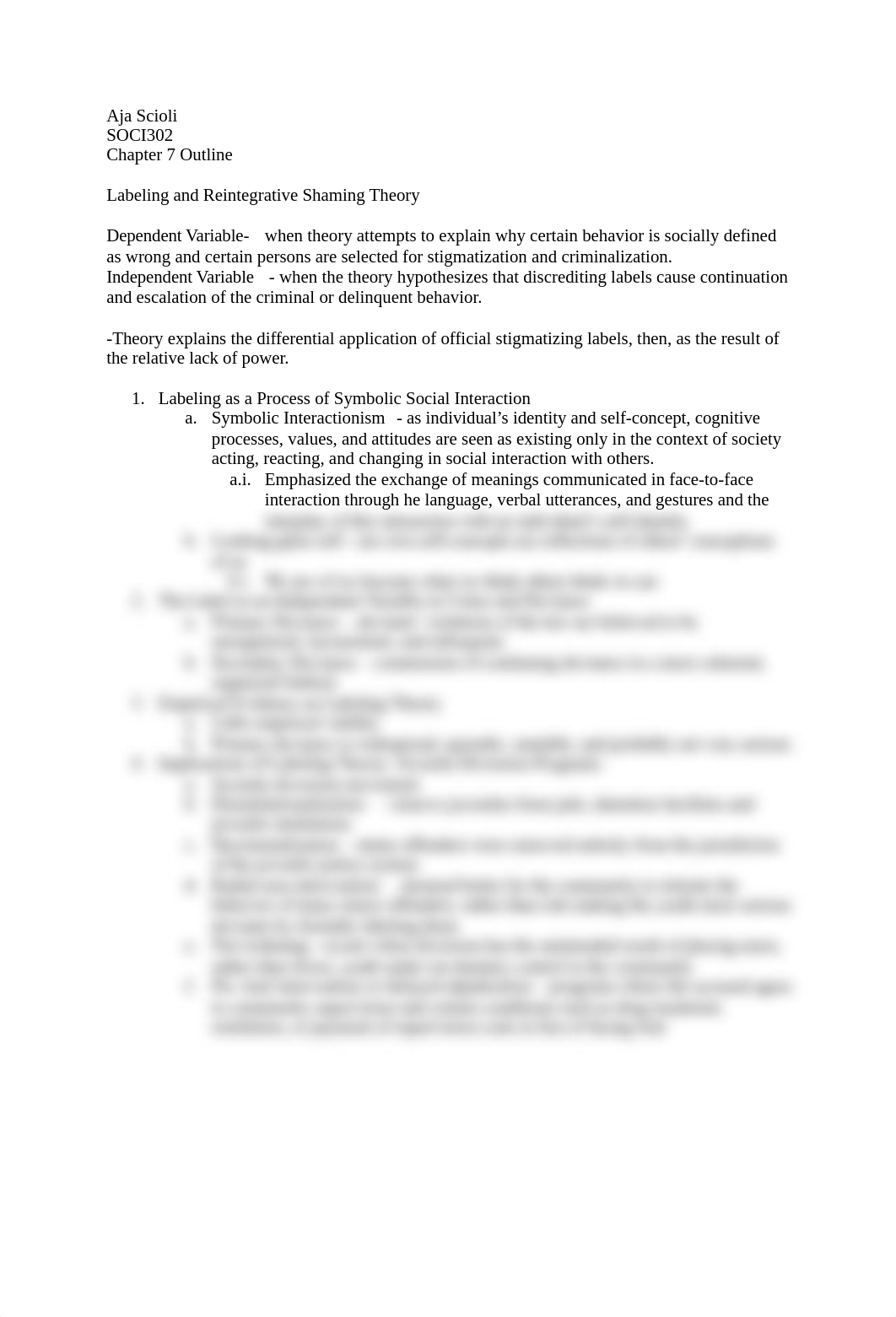 Chapter 7 Outline - Labeling and Reintegrative Shaming Theory_dikp2yko3zh_page1