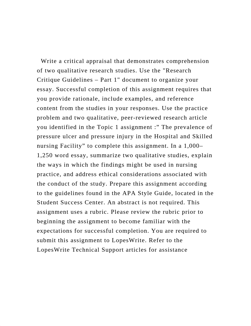 Write a critical appraisal that demonstrates comprehension of t.docx_dikpxry6lxc_page1