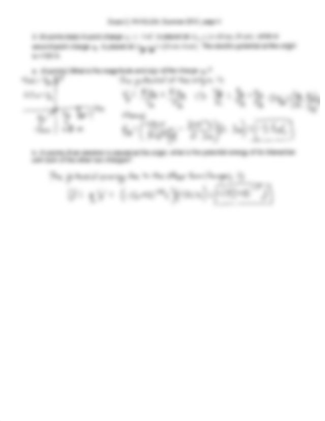 Electric Dipole, Gauss's Law, Electric Potential Exam_dil8j6qihcd_page4