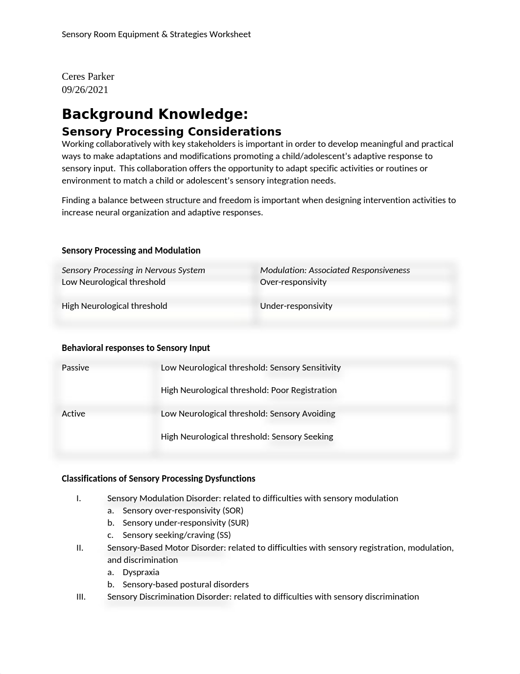 Sensory Room Equipment and Strategies Worksheet.docx_dilg2kcv6oj_page1