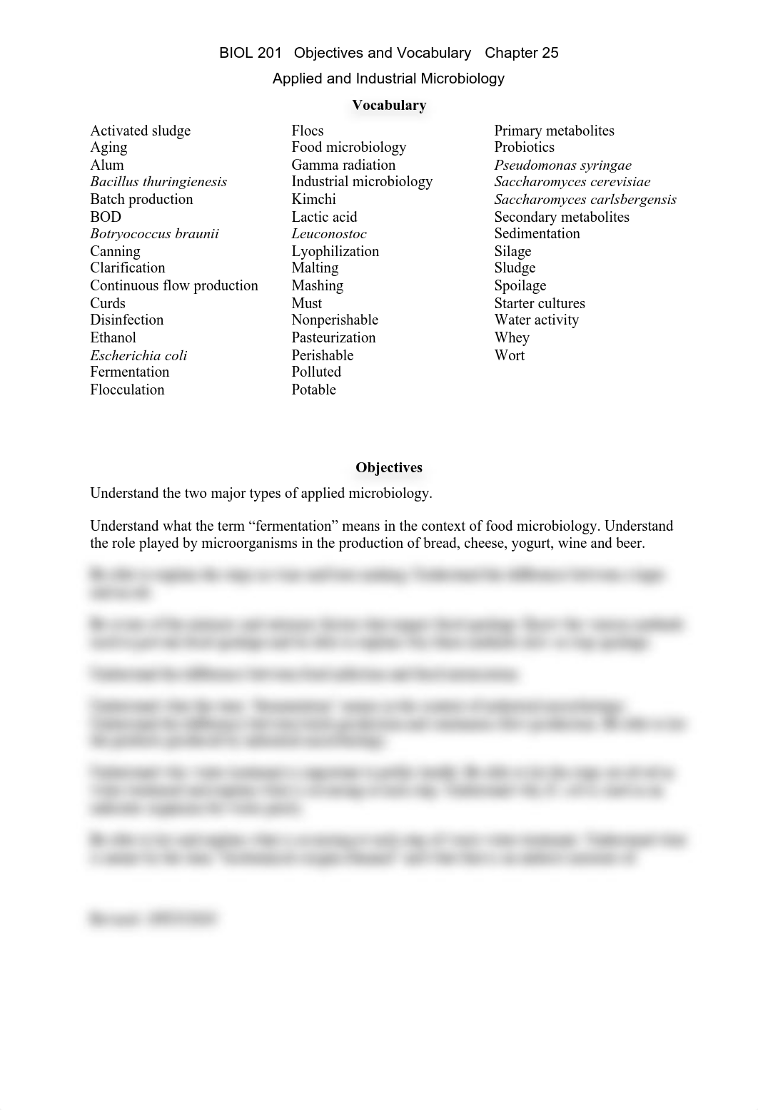 Objectives and Vocabular Chapter 25 Applied and Industrial Microbiology - Tagged.pdf_dilmml5yrfo_page1