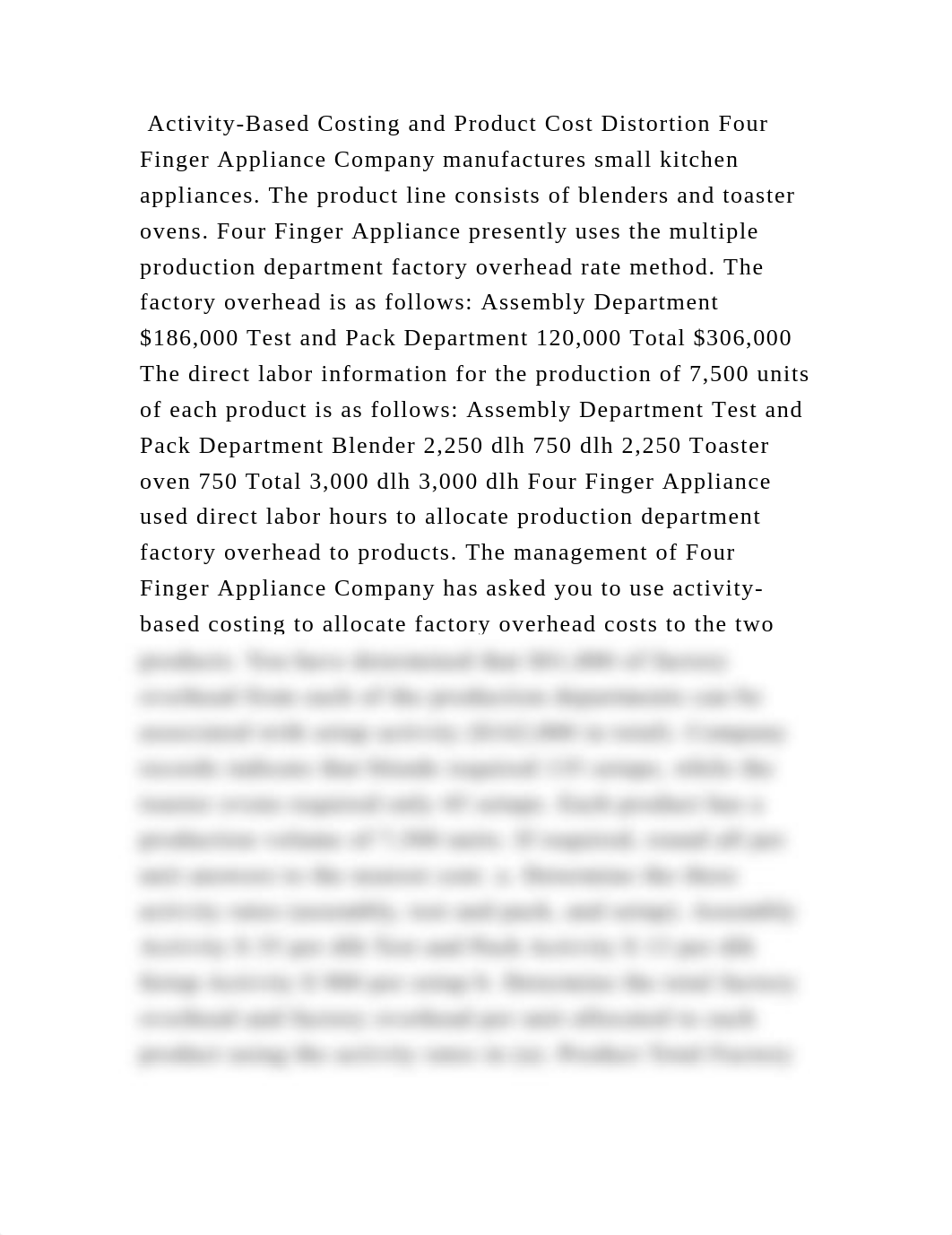 Activity-Based Costing and Product Cost Distortion Four Finger Applia.docx_dilsp5u43ty_page2