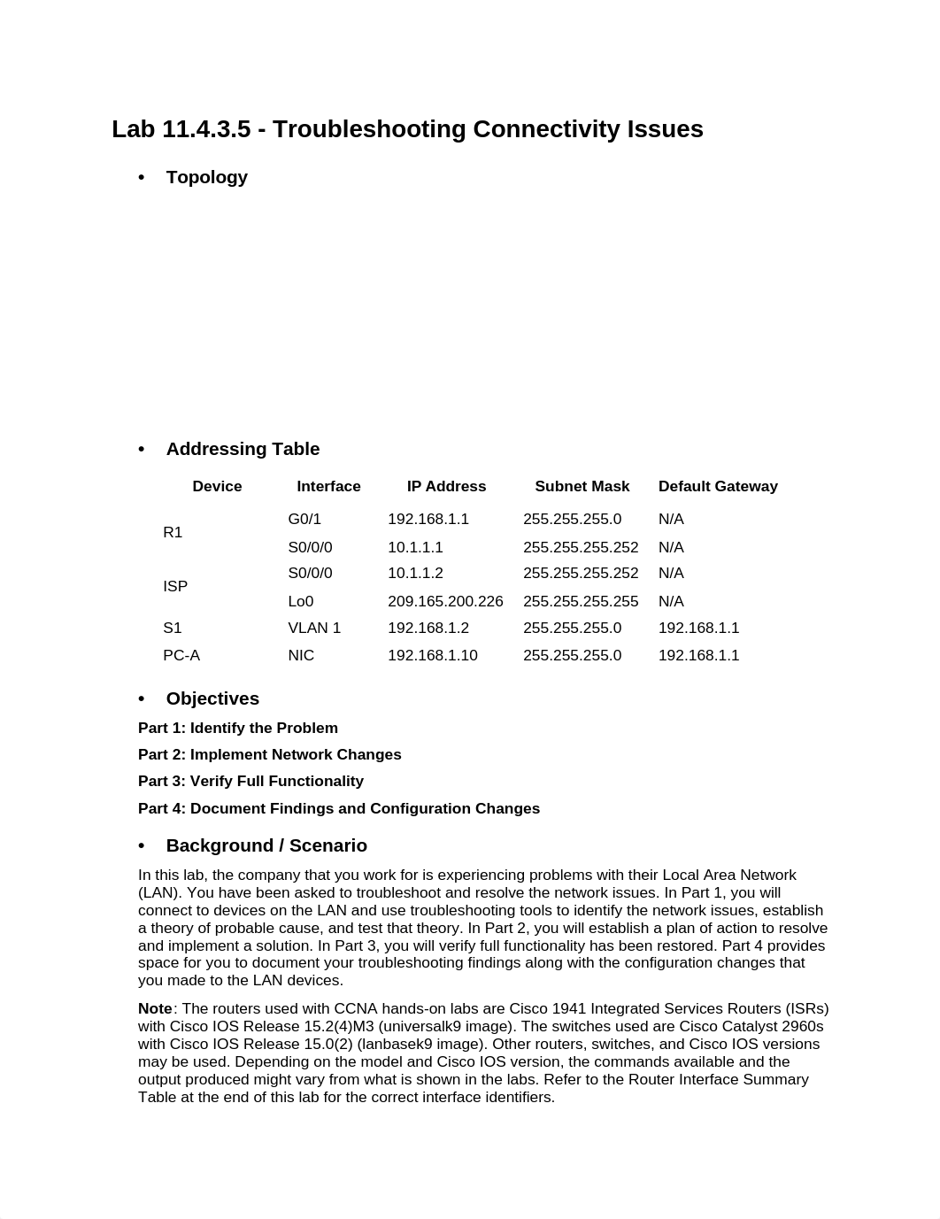 11.4.3.5 Lab - Troubleshooting Connectivity Issues.docx_dilugr2kweq_page1