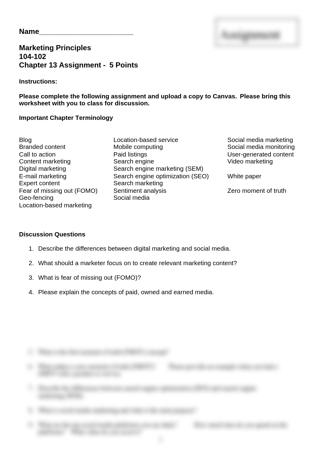 Marketing Principles Chapter 13 Assignment-3.docx_dilvkmvzhej_page1