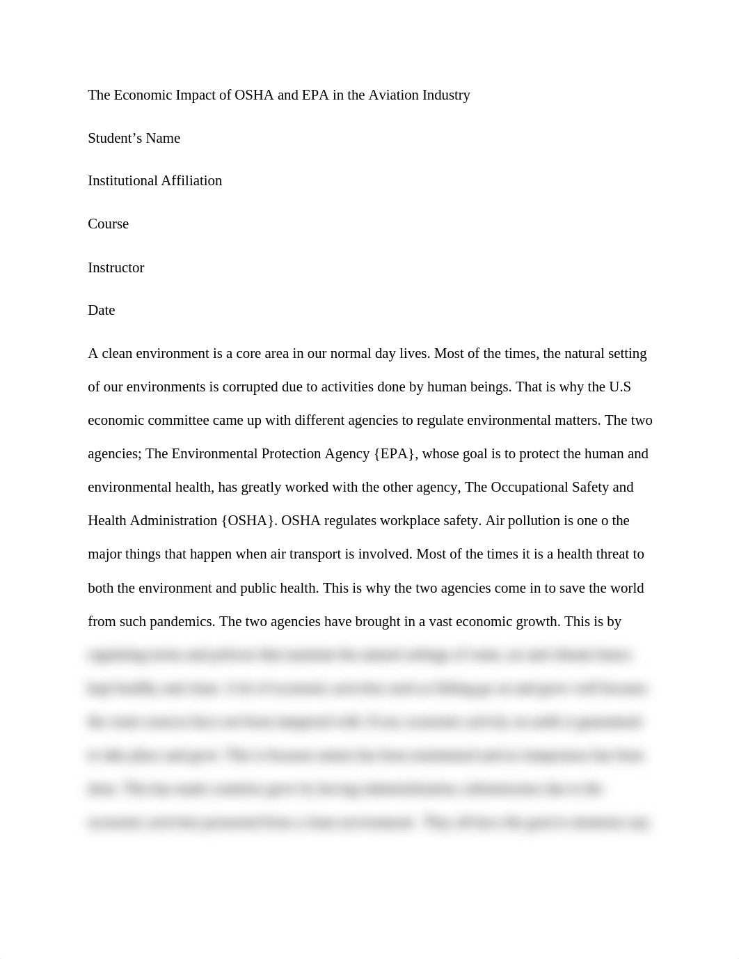 The Economic Impact of OSHA and EPA in the Aviation Industry.docx_dilzx3vnqgg_page1