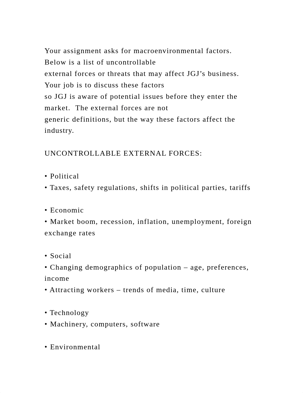 What Not To Do• Do not make up information about JGJ's cur.docx_dim8ahz55ei_page5