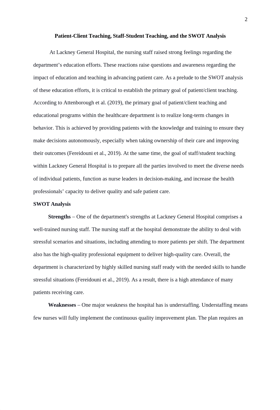 Case Study - Health Professional as Educator Principles of Teaching and Learning.docx_dim8nxxqukl_page2