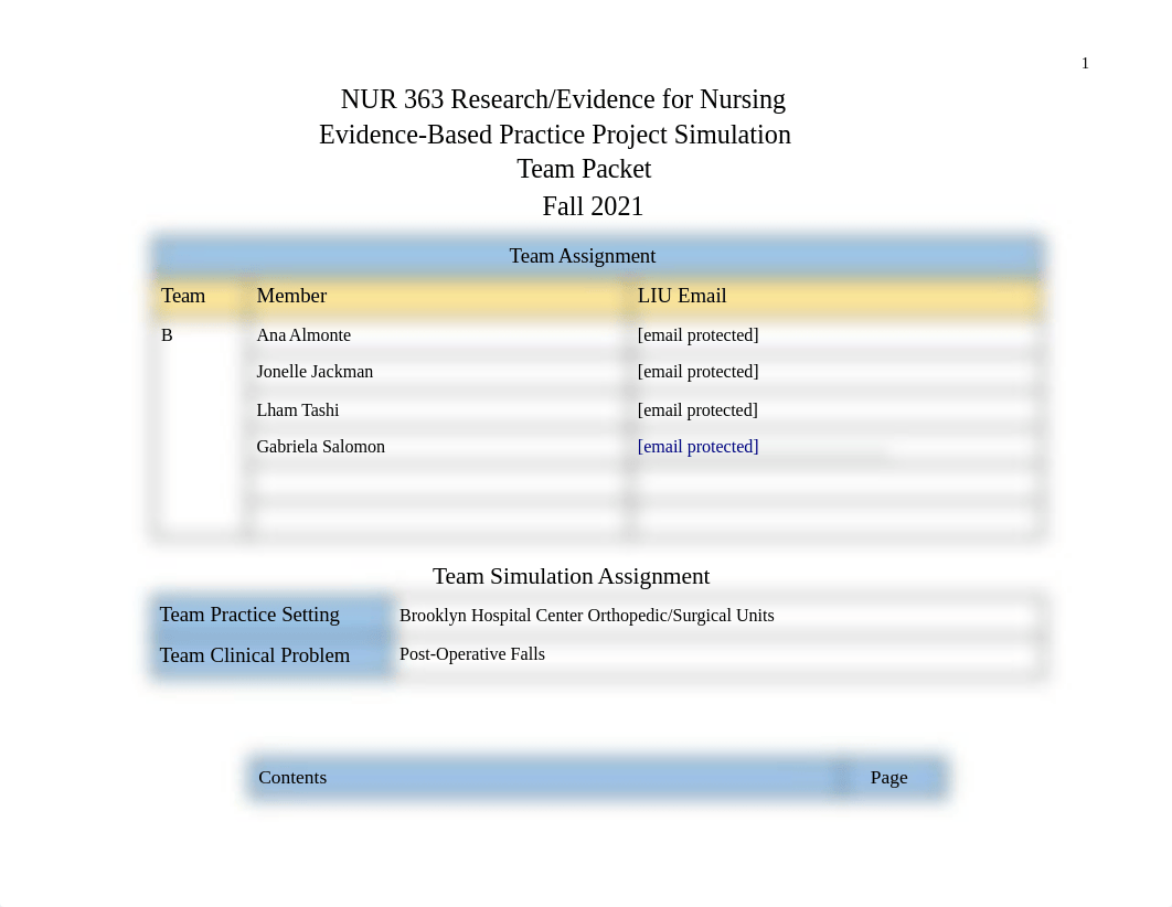 Team B NUR 363 EBP Project Simulation Team Packet Fall 2021 (3).docx_dimamqlgl2s_page1