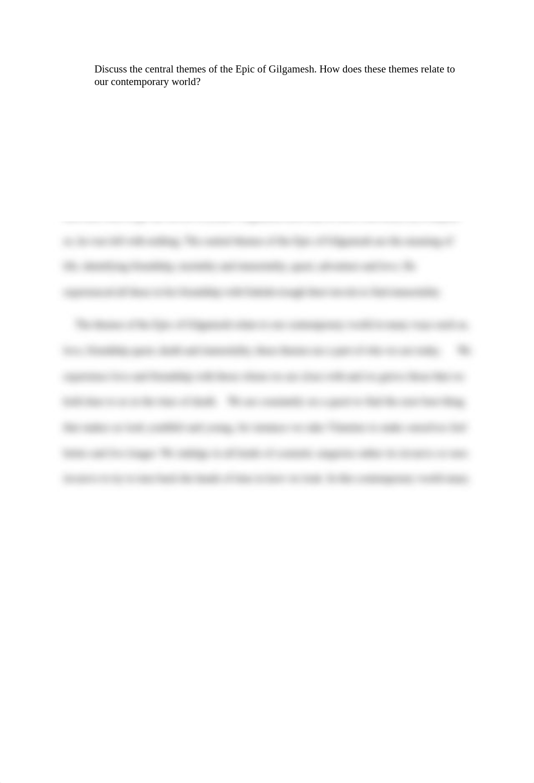 Discuss the central themes of the Epic of Gilgamesh.docx_dimmlegnlmo_page1