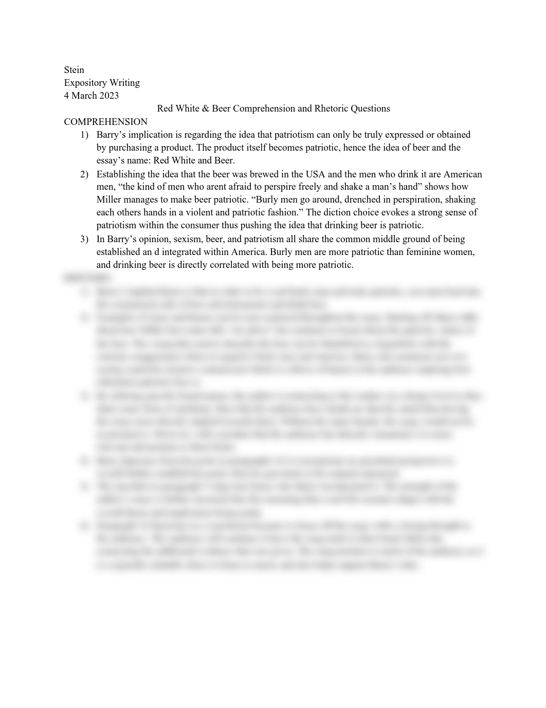 red white and beer comprehension and rhetoric questions.pdf_dimqkd9nghl_page1