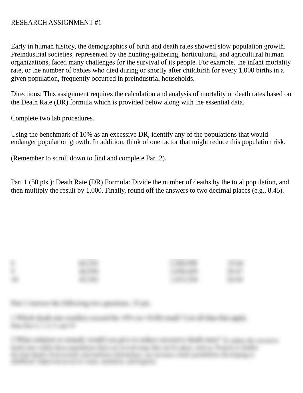 Assignment 1  Research Activity Death Rate  Soc Problem 2022.docx_dimvjco67ot_page1