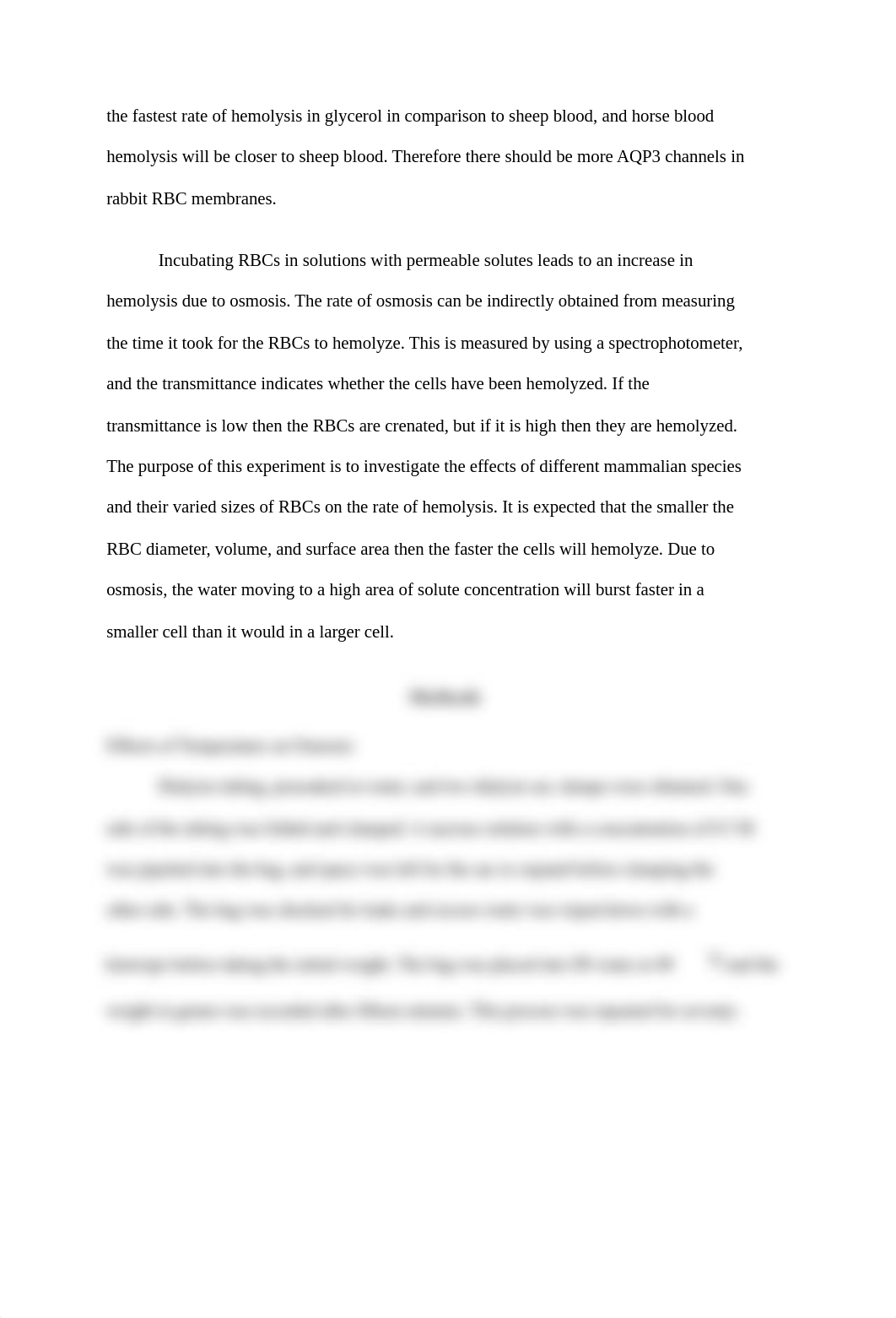 The Effects of Temperature on Osmosis and Hemolysis Rates of Different Animal Red Blood Cells.doc_din4l0atnjx_page3